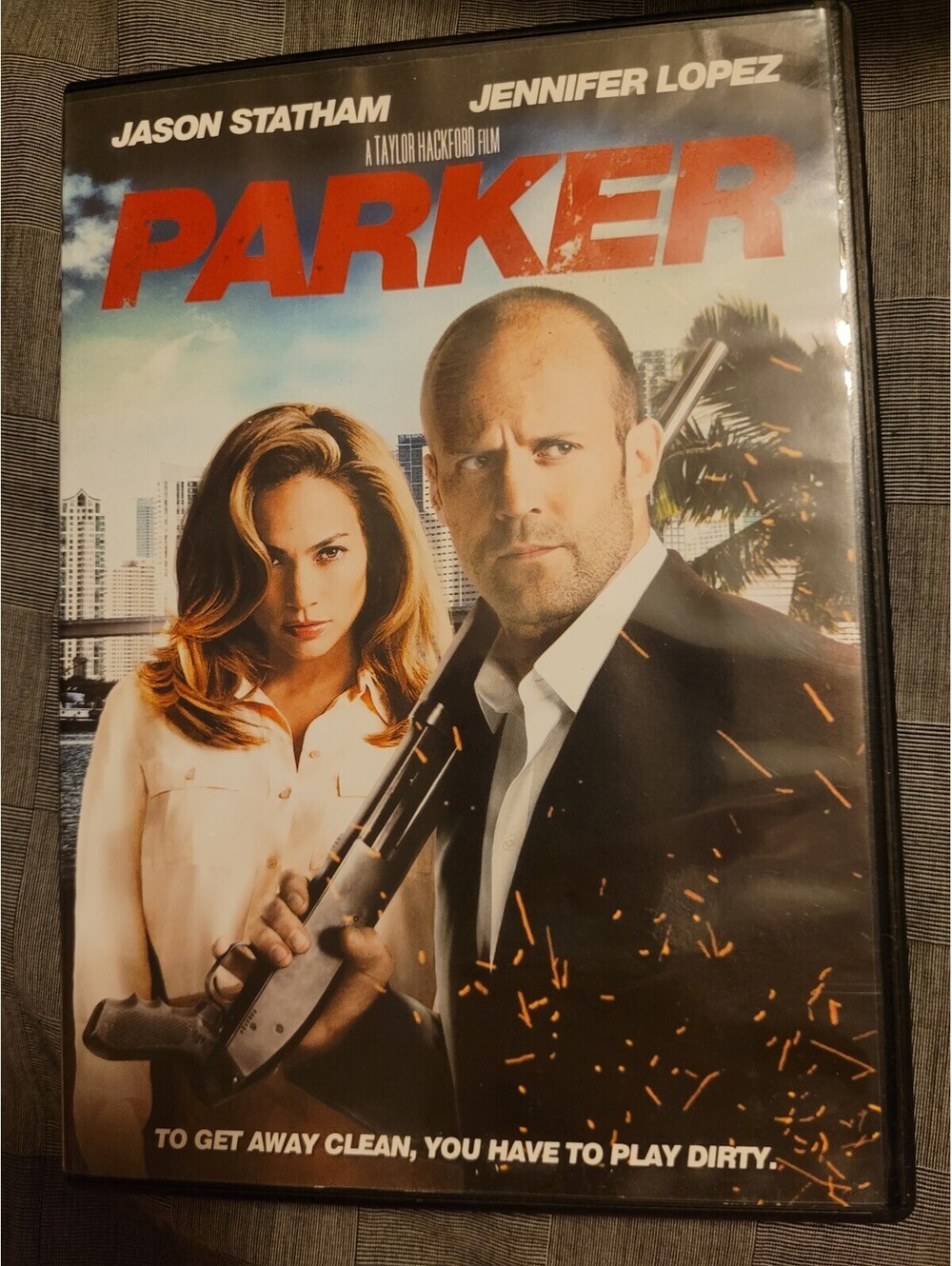 Parker DVD 2013 Jason Statham Jennifer Lopez Action Crime Thriller Movie